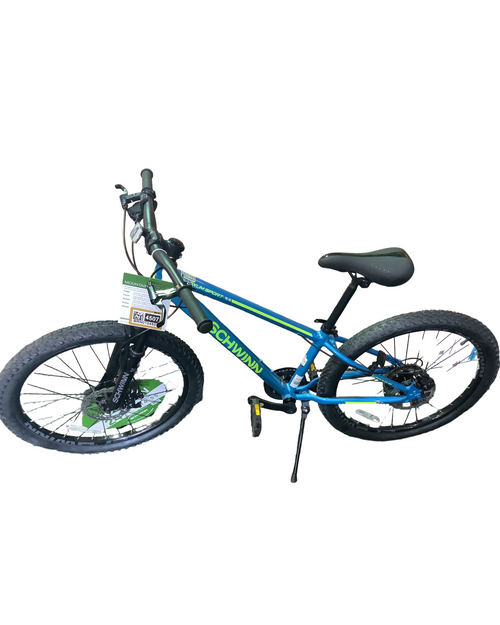 Vist Large View of Product Image Which is Used Schwinn 24 AXUM SPORT Mountain Bike Boys Royal Blue 24" 11724-S000214494