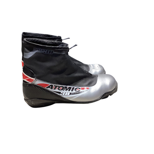 Used Atomic SNS  PILOT Mens SNS XC Ski Boots Grey M 12 11812-S000157707