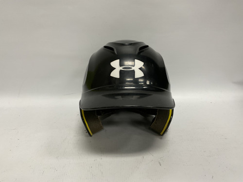 Vist Large View of Product Image Which is Used Under Armour BH100 Batting Helmet No Mask Black SM