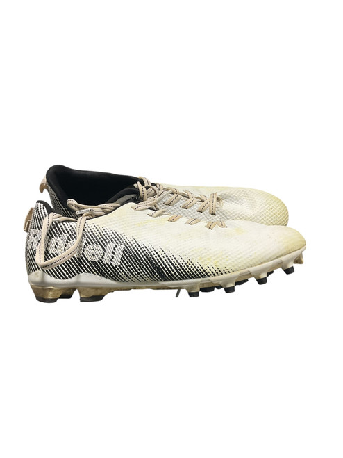 Vist Large View of Product Image Which is Used Riddell Adult FB Cleats White Senior 8