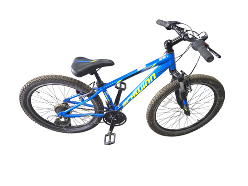 Used Schwinn THRASHER Mountain Bike Boys Royal Blue 24" 11617-S000327653