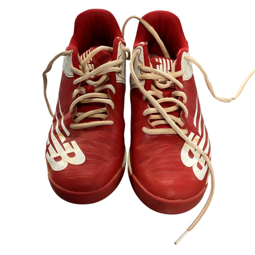 Used New Balance CLEATS BB/SB Cleats Red Senior 5 11479-S000397880
