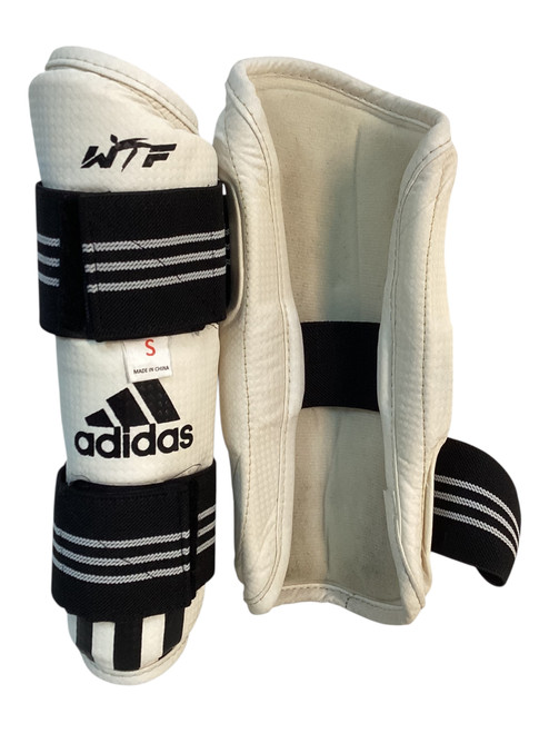 Used Adidas Martial Arts Forearm Pads White SM 11709-S000069544