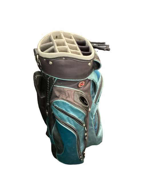 Used Datrek Mens Cart Bag Carolina Blue