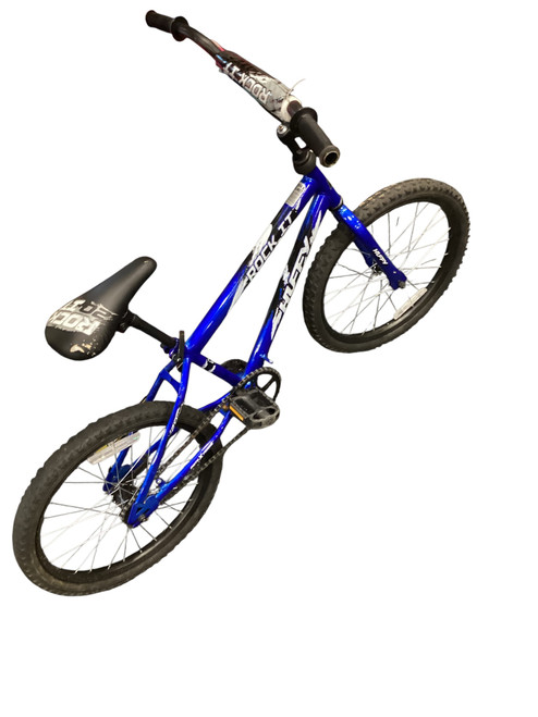 Used Huffy ROCK IT BMX Bike Boys Navy Blue 22" 11884-S000048240