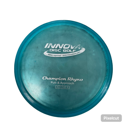 Used Innova CHAMPION RHYNO Disc Golf Putter Royal Blue 11794-S000262723