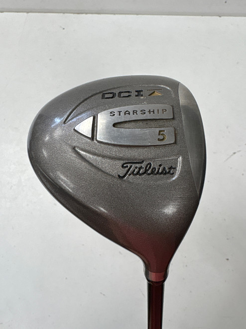 Vist Large View of Product Image Which is Used Titleist DCI STARSHIP Mens Fairway Wood RH 5 Wood
