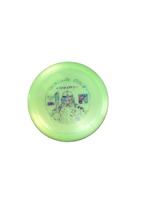 Used Westside SORCERER Disc Golf Driver Kelly green 176g 11768-S000225081