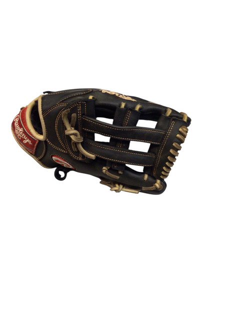 Used Rawlings GGE1275HBCC BB/SB Glove RH Throw Black 12 3/4" 11768-S000225083