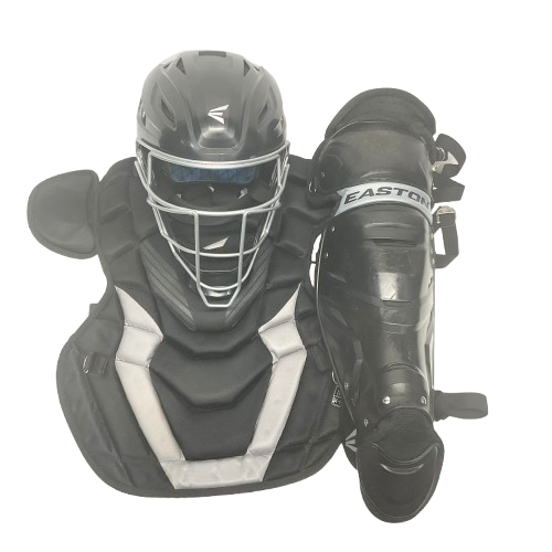 Vist Large View of Product Image Which is Used Easton GAMETIME ADULT Catchers Equipment Other Black 11805-S000063205