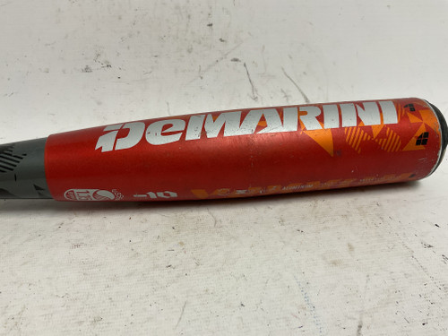 Used Demarini VXR15 BB/SB USSSA 2 5/8 Bat Black And Orange 29" 11855-S000187473