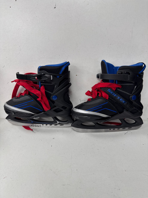 Used SOFTEC ADJ SZ 2-6 Junior Hockey Skate Adjustable 11891-S000304066