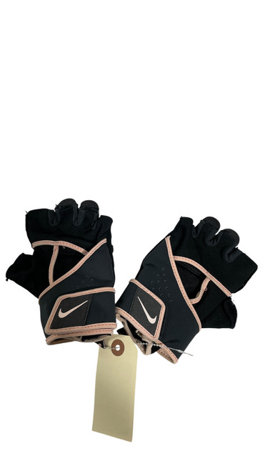Vist Large View of Product Image Which is Used Nike NIKE PADDED GLOVES Bike Hand Pads Black SM