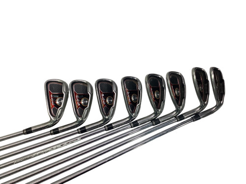 Used Taylormade BURNER PLUS 4-AW Mens Iron Set RH 4I-GW/AW 11347-S000250650