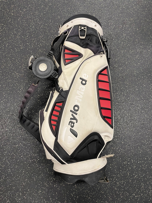 Used Taylormade TOUR STAND BAG Mens Stand Bag White 11726-S000283247