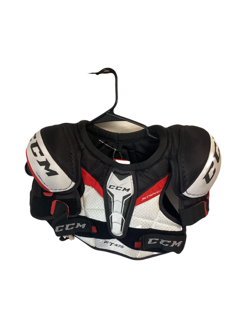 Used CCM FT475 Junior Shoulder Pads MD 11642-S000130973