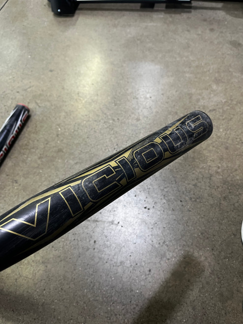 Vist Large View of Product Image Which is Used Miken VICIOUS BB/SB Slowpitch Bat 34"