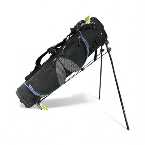 Vist Large View of Product Image Which is Used Habitat HAGEN JR Jr Stand Bag Black And Carolina Blue