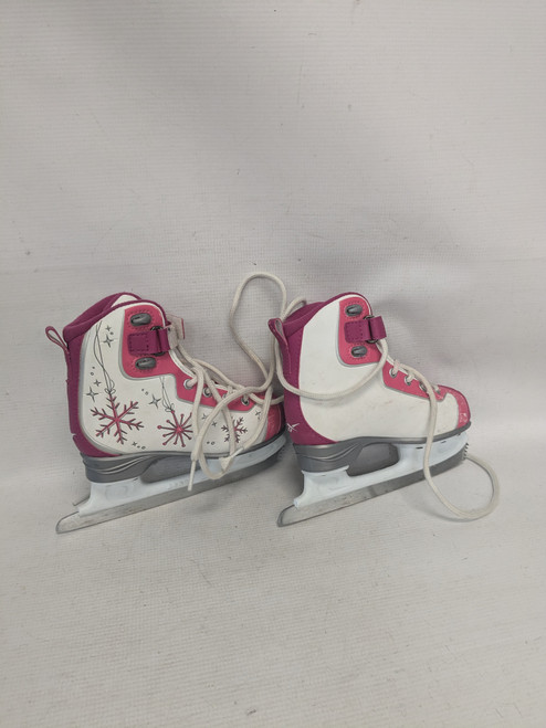Vist Large View of Product Image Which is Used Reebok GLITTER GIRL Girls Figure Skate Pink Youth 12.0 11821-S000025607