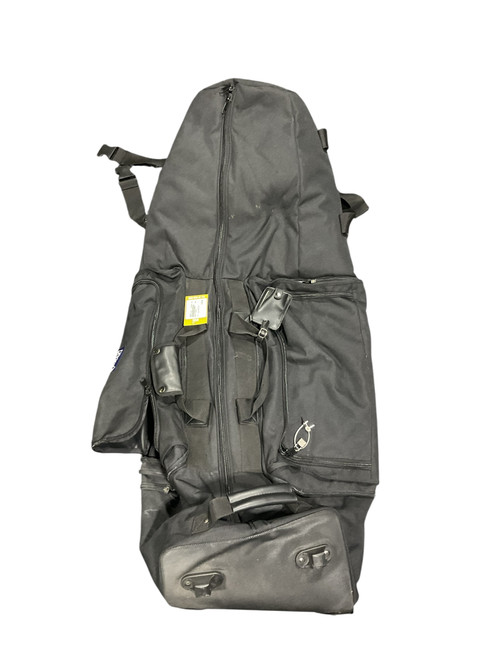 Used BLACK TRAVEL Travel Bag Black 11834-S000037183