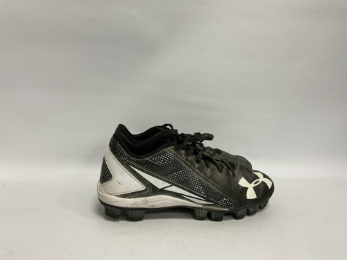 Vist Large View of Product Image Which is Used Under Armour ARMOURBOUND BB/SB Cleats Black Junior 04.5