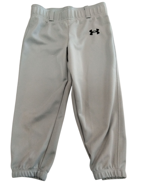 Vist Large View of Product Image Which is Used Under Armour YSM BB/SB Pant Boys Grey SM