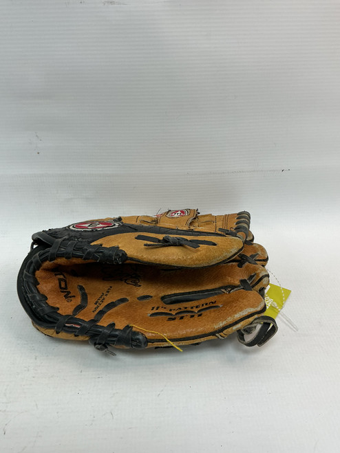 Vist Large View of Product Image Which is Used Rawlings BLACK MAGIC BB/SB Glove RH Throw Brown 11 1/2"