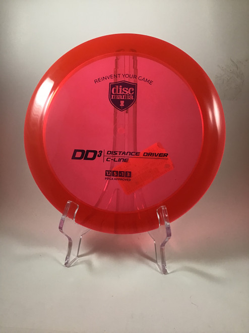 Used Discmania C LINE DD3 Disc Golf Driver Red 175g 10105-S000285951