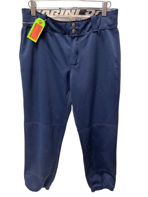 Vist Large View of Product Image Which is Used Demarini Fierce Softball Pant Womens Navy Blue MD WTD3040