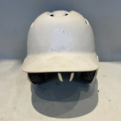 Used Demarini WHITE Batting Helmet No Mask White MD 11878-S000021347