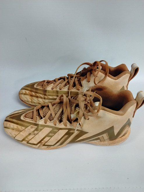 Vist Large View of Product Image Which is Used Adidas FREAK REAK BB/SB Cleats White Youth 08.5