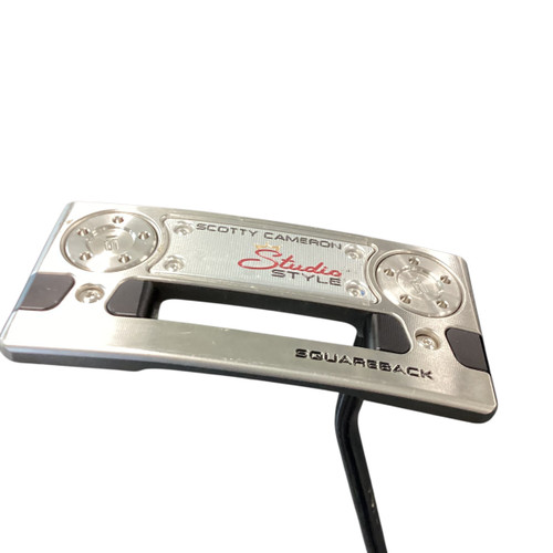 Used Scotty Cameron STUDIO STYLE SQUAREBACK Mens Putter RH 11479-S000397966