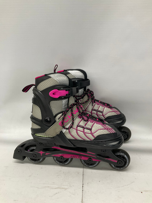 Used Schwinn ABEC 5 Senior Roller Quad Skates Black Adjustable 11836-S000028128