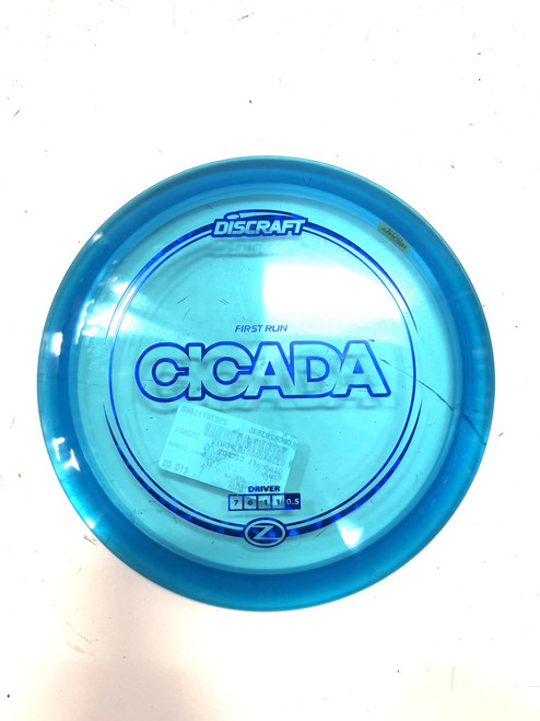 Vist Large View of Product Image Which is Used Discraft CICADA Disc Golf Driver Royal Blue 174g 11860-C000293676