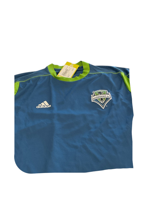 Vist Large View of Product Image Which is Used Adidas SEATTLE JERSEY Soccer Top Adt Royal Blue LG 11856-S000020911