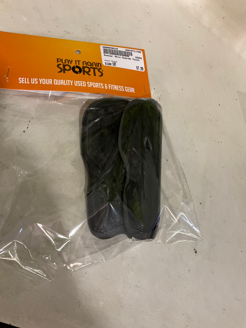 Vist Large View of Product Image Which is Used Soccer Shin Guards Youth Black SM