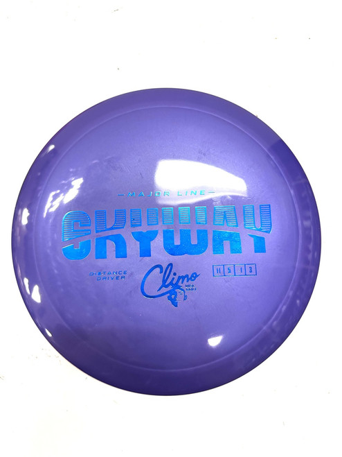 Used CLIMO SKYWAY Disc Golf Driver Purple 168g 11860-C000293718