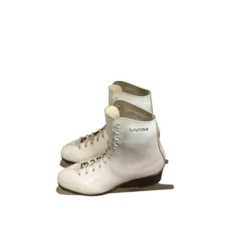 Used Lange FIGURES WomensFigure Skate White Senior 7 11813-S000327546