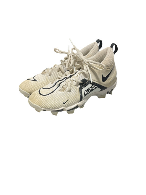 Used Nike ALPHA BB CLEATS BB/SB Cleats White Senior 6.5 11834-S000037221
