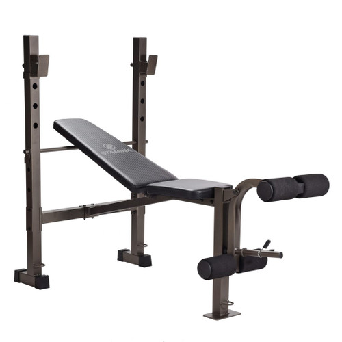 Vist Large View of Product Image Which is New STAMINA BENCH W/ RACK