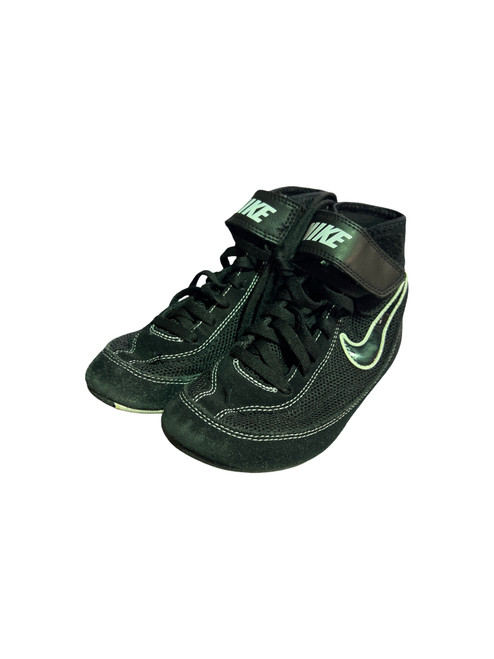 Vist Large View of Product Image Which is Used Nike Wrestling Shoes Black Youth 12.0 11724-S000214572