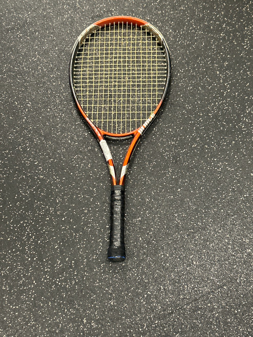 Vist Large View of Product Image Which is Used Prince AIR STICK B1025 Adult Tennis Racquet Black Unknown