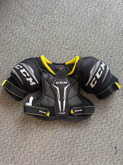 Used CCM TACKS 9550 Youth Shoulder Pads LG 11858-S000077051