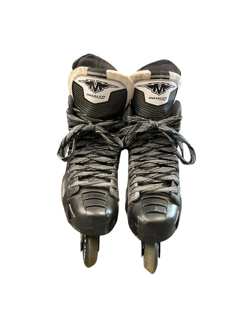 Used Mission INHALER Senior Aggressive Skates Black Senior 8 11814-S000375058