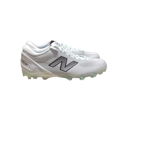 Used New Balance FREEZE LAX Cleats Mens White Senior 12 11812-S000157783