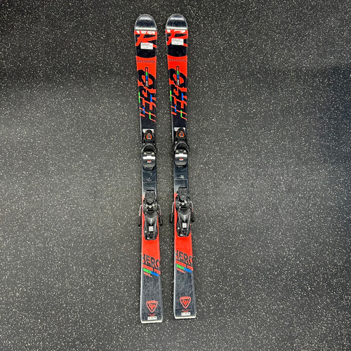Vist Large View of Product Image Which is Used Rossignol HERO JUNIOR PRO Boys DH Ski/Binding Orange 140 cm 10589-S000415302