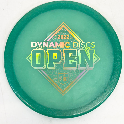 Used Dynamic Discs LUCID ICE JUSTICE Disc Golf Mid Range Green 162g 11805-S000063284