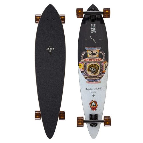 Vist Large View of Product Image Which is New ARBOR FISH ARTIST JULIEN JACA longboard