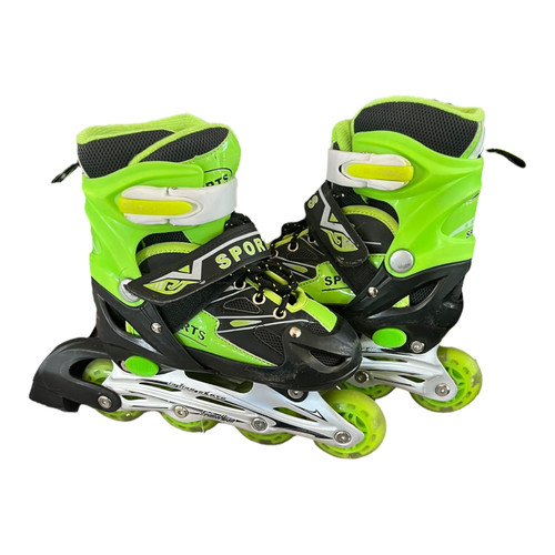 Used SPORTS Junior Rec Fitness Skates Black Adjustable 11820-S000043200