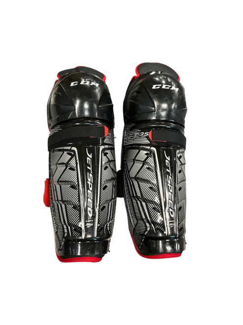 Vist Large View of Product Image Which is Used CCM FT 360 Senior Shin Guards None 14" 11512-S000224121